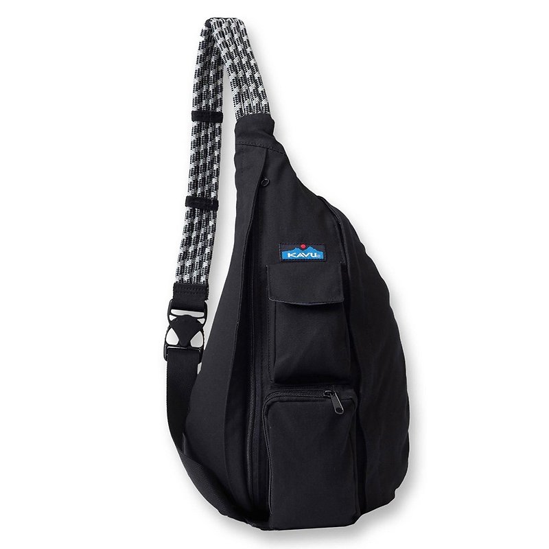 【西雅图 KAVU】Rope Bag 休闲肩背包 黑色 #923 - 侧背包/斜挎包 - 其他材质 