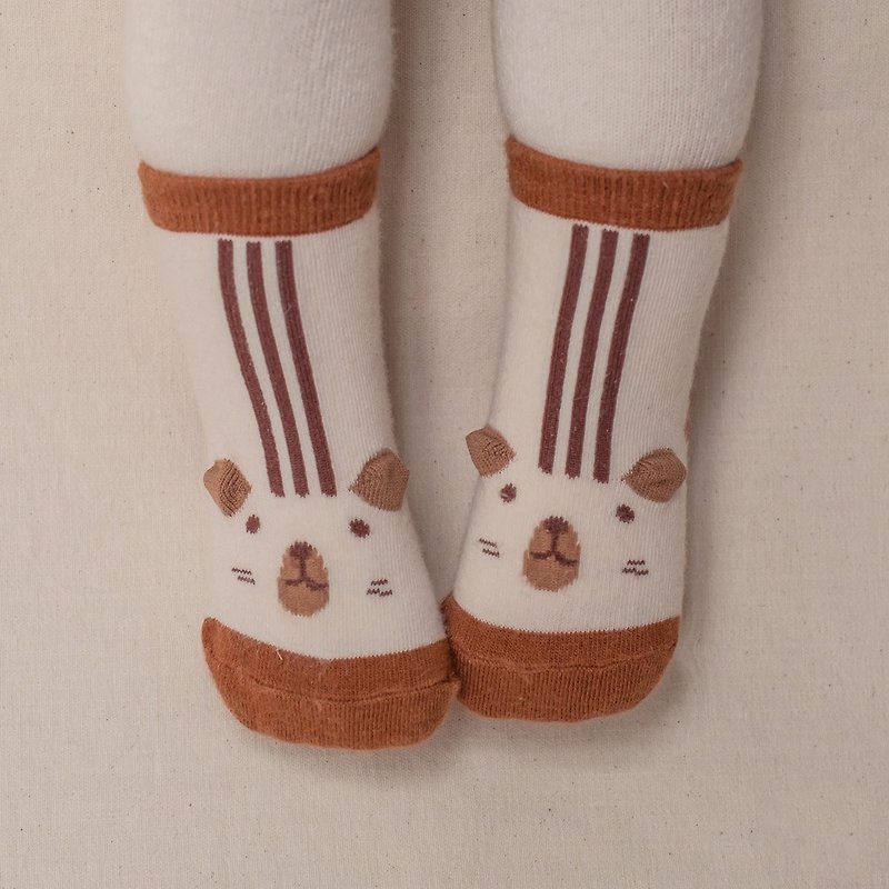 Happy Prince Lilia婴童短袜 韩国制 宝宝袜 - 婴儿袜子 - 棉．麻 多色