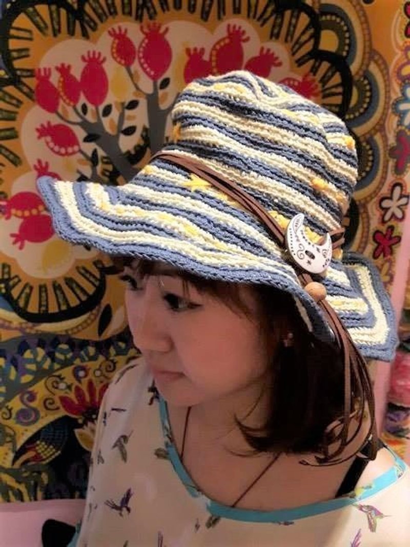 ✱民族针织渔夫帽✱(共3色) - 帽子 - 棉．麻 多色