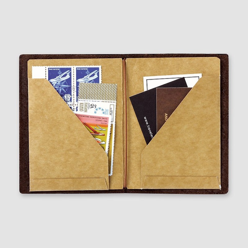 Traveler's Notebook PA SIZE 补充包 - 牛皮纸口袋 010 - 笔记本/手帐 - 纸 多色