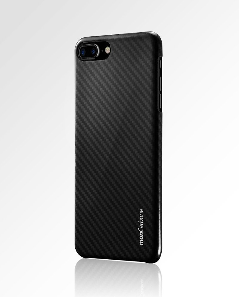 HOVERKOAT‭ ‬防弹纤维简约风手机壳‭ ‬for iPhone 8 / 7 - 午夜黑 - 手机壳/手机套 - 聚酯纤维 黑色