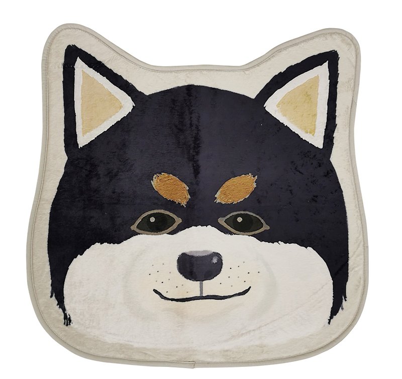 Doggo & Catto - 黑柴犬地毯 - 地垫/地毯 - 环保材料 
