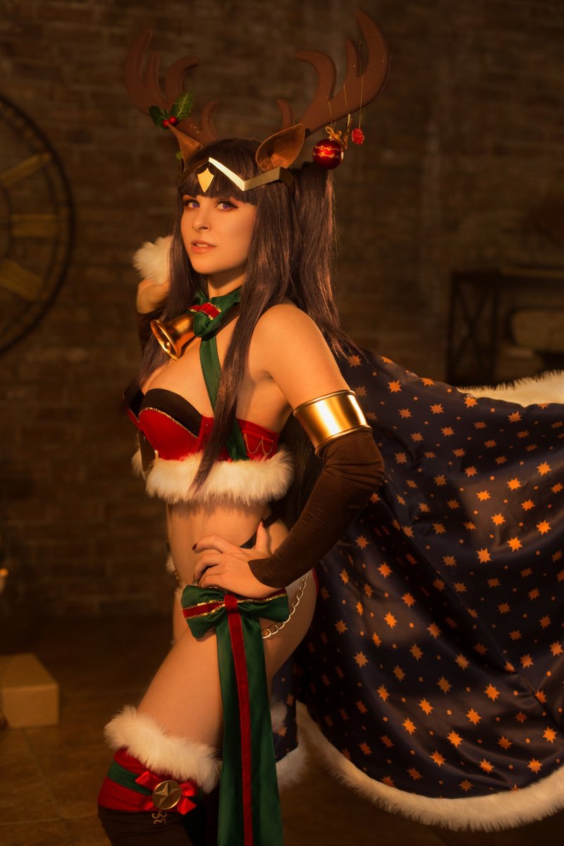 Winter Christmas Tharja Fire Emblem Heroes cosplay costume made to order - 其他 - 其他材质 多色