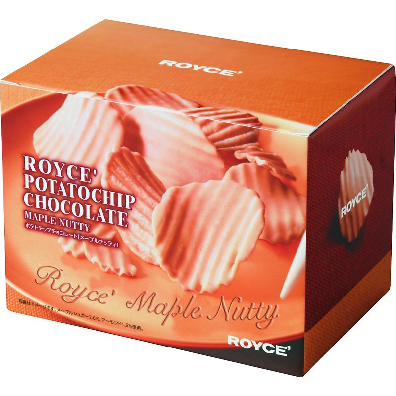 ROYCE' 洋芋片巧克力 枫糖坚果 - 零食/点心 - 新鲜食材 