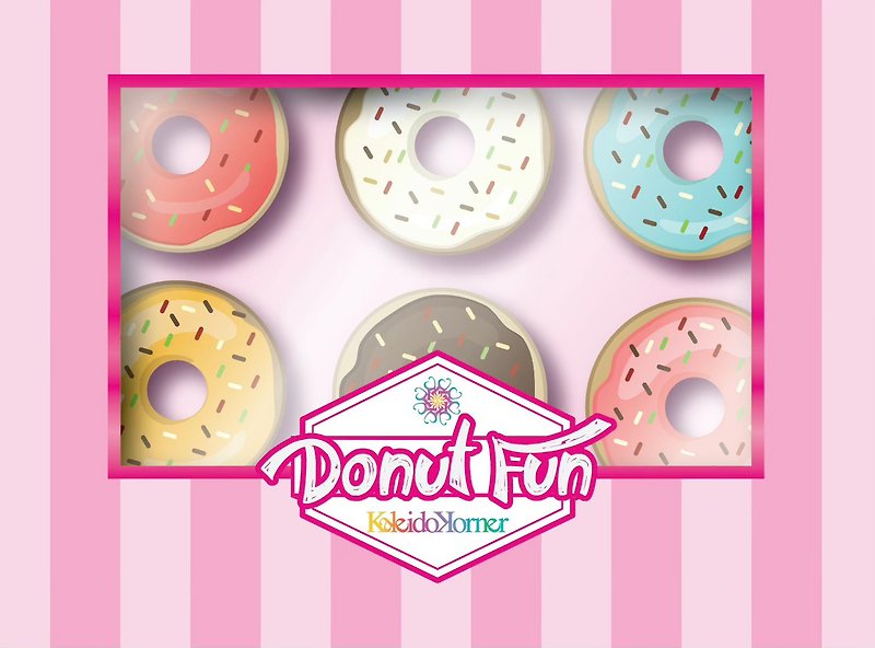 DonutFun 底盘扩充组 - 桌游/玩具 - 纸 粉红色