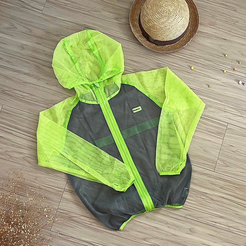 日本-mothkeehi-儿童户外防蚊外套 - 童装外套 - 聚酯纤维 绿色