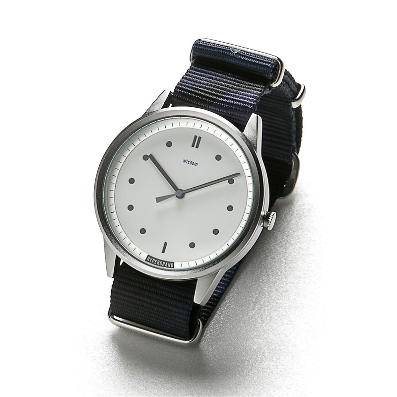 HYPERGRAND x WISDOM - 02基本款系列 - 深蓝迷彩 手表 - 女表 - 其他材质 蓝色