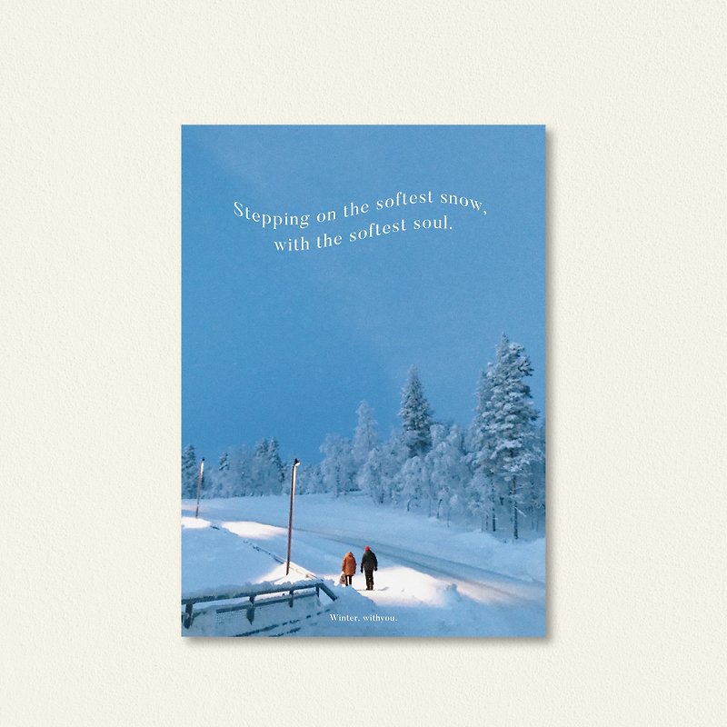 Softest Winter / 欧洲海报系列 - 海报/装饰画/版画 - 纸 蓝色
