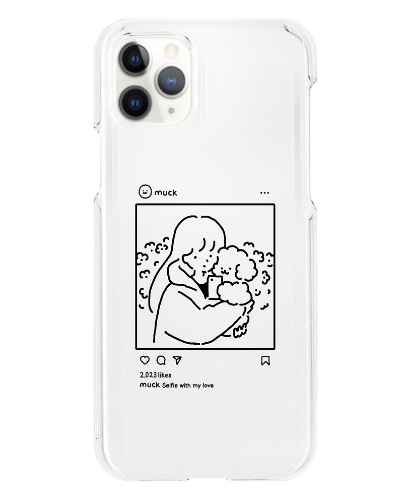 Muck Instagram with girl phone case - 其他 - 其他材质 透明