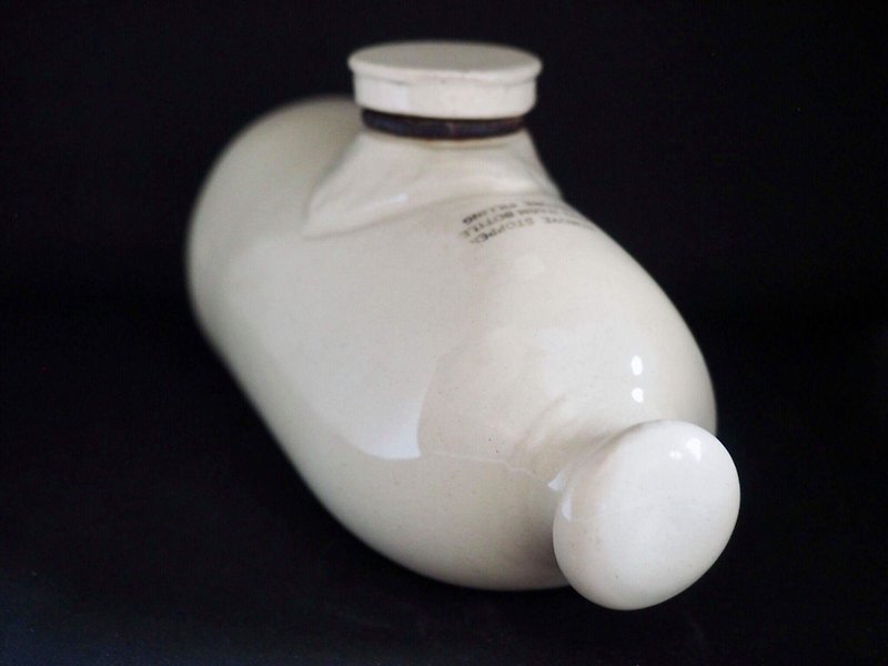 英国百年古董陶瓶热水保温瓶 陶瓶收藏家系列 - 花瓶/陶器 - 陶 