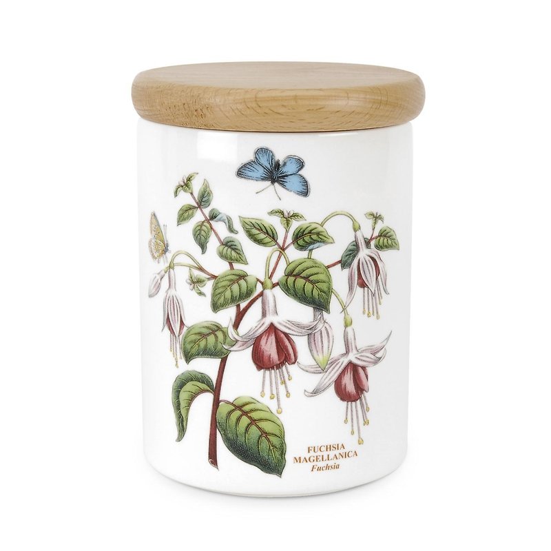 Botanic Garden经典植物园系列-5.5密封罐(倒挂金钟) - 厨房用具 - 陶 粉红色