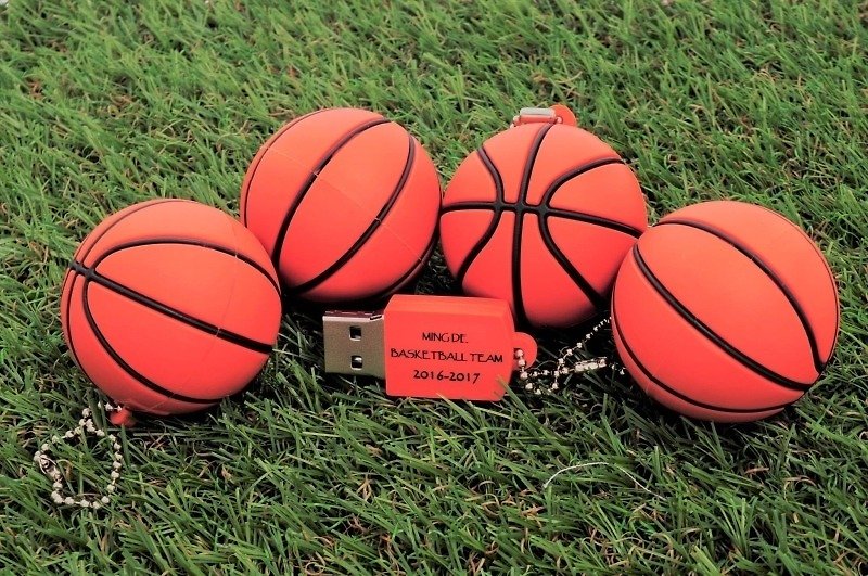 夏日特惠~篮球造型随身碟  16GB - U盘 - 橡胶 