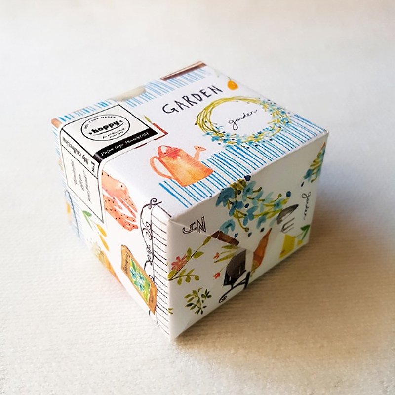 【hoppy】Mini Box-Garden day / 花园赏 园艺纸胶带日 / GTIN : 4713077972366 - 纸胶带 - 纸 