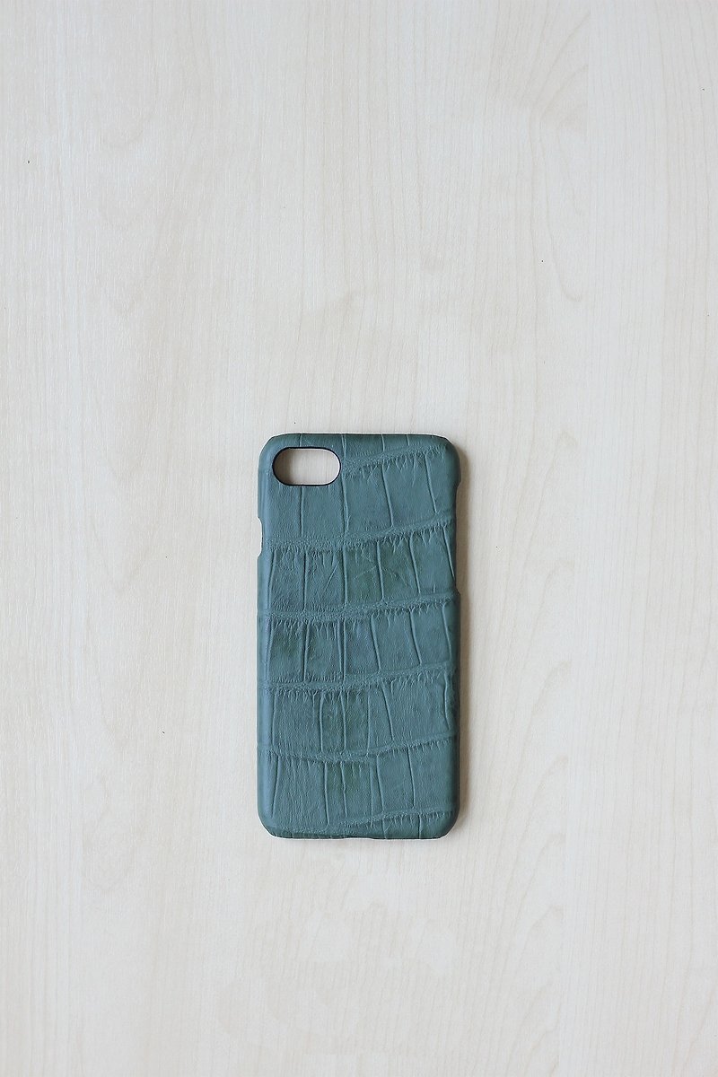 Leather case for Iphone 7/8 (Forest Green) - 手机壳/手机套 - 真皮 绿色