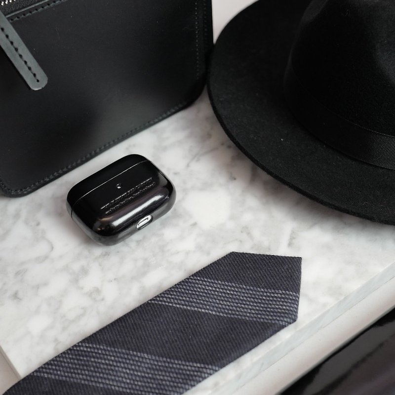 AirPods Pro leather case - 手机壳/手机套 - 真皮 黑色