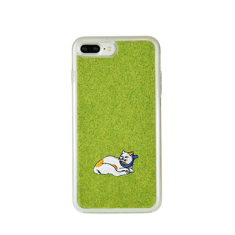 [iPhone7 Plus Case] Shibaful -ME Kyototo Neko Shinagawa- for iPhone 7 Plus - 手机壳/手机套 - 其他材质 绿色