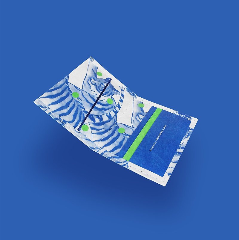 Fyber Forma - 只是联名卡片夹(蓝绿) - 文件夹/资料夹 - 防水材质 多色