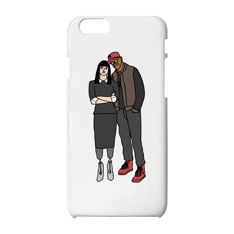 Valentine & Gazelle iPhoneケース - 手机壳/手机套 - 塑料 白色