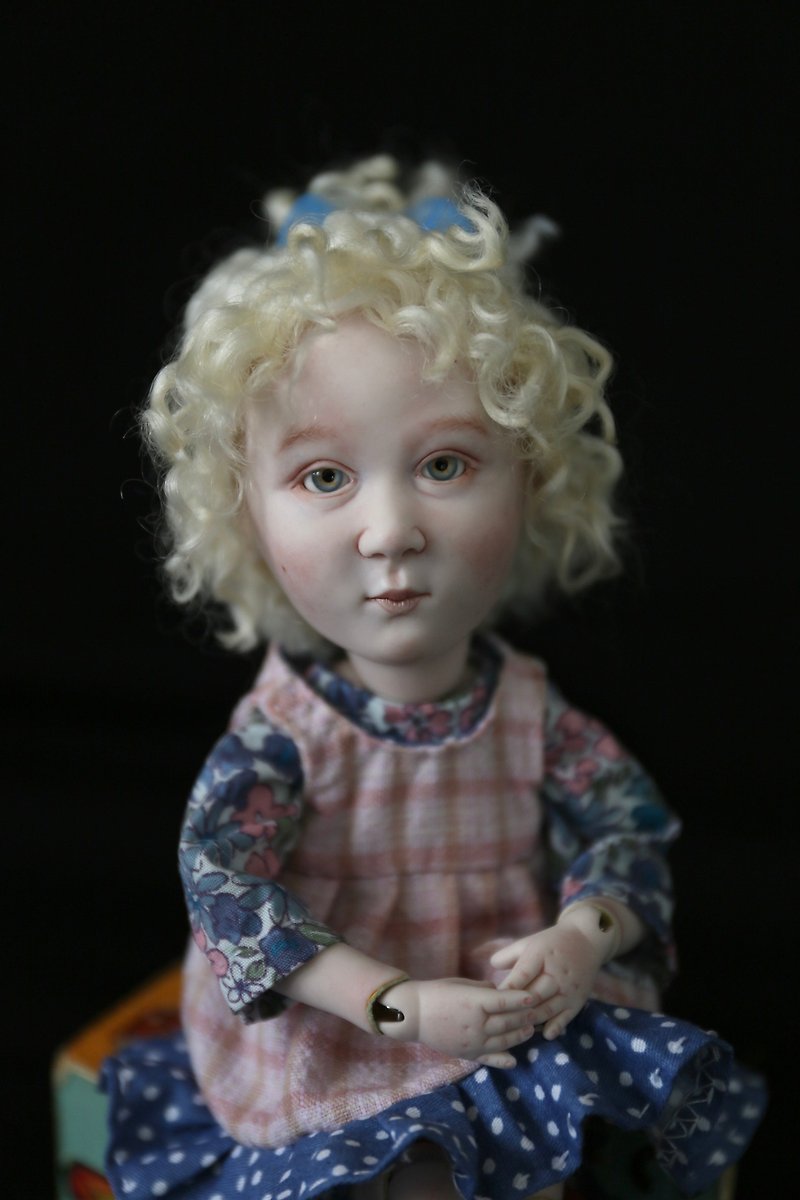 Porcelain balljointed doll - 其他 - 瓷 粉红色