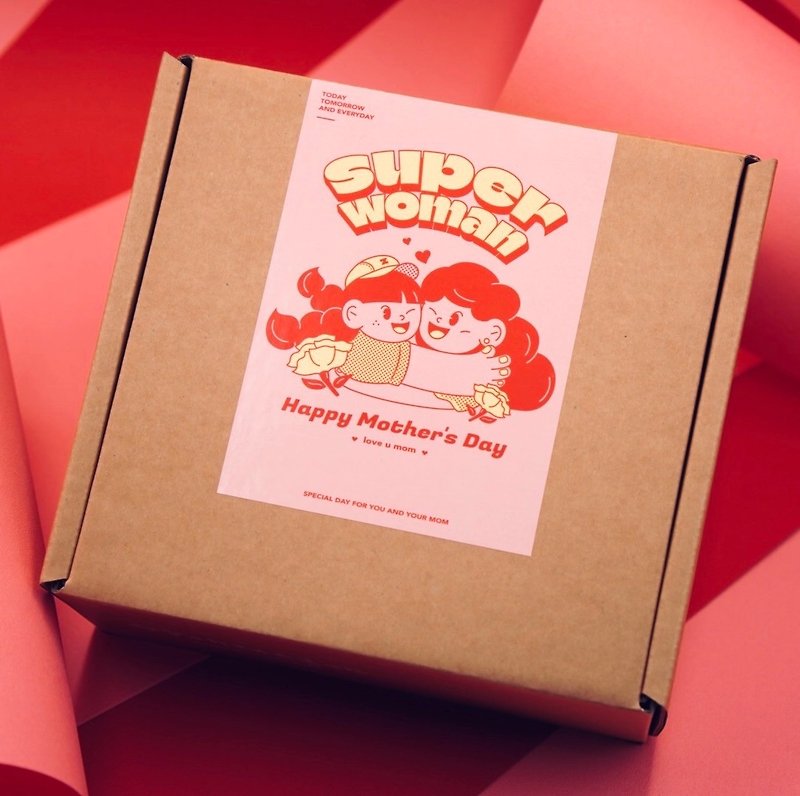 【包邮】Superwoman母亲节礼盒・顶级宠爱组 - 蛋糕/甜点 - 新鲜食材 咖啡色