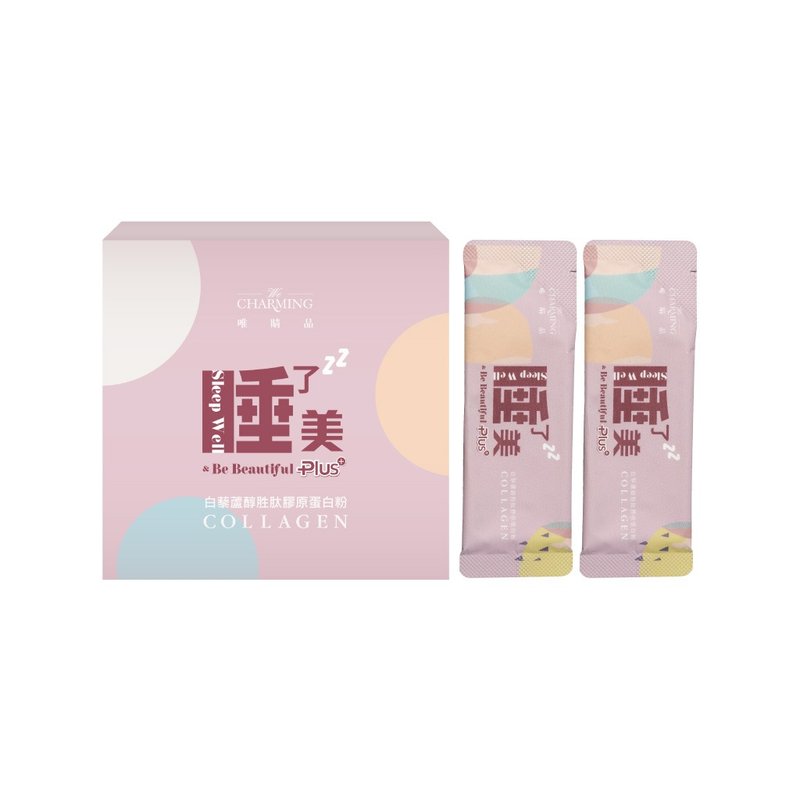 We Charming 唯睛品 睡了美PLUS白藜芦醇胜肽胶原蛋白粉(10入/盒) - 其他 - 其他材质 