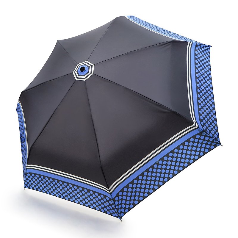 超轻防风抗UV自动伞 - 波光 - 雨伞/雨衣 - 防水材质 黑色