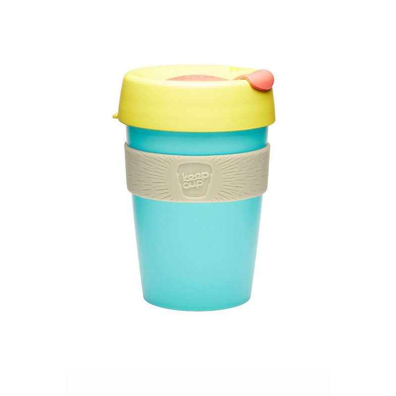 澳洲 KeepCup 随身杯/咖啡杯/环保杯/手拿杯 M - 绿松石 - 咖啡杯/马克杯 - 硅胶 黄色