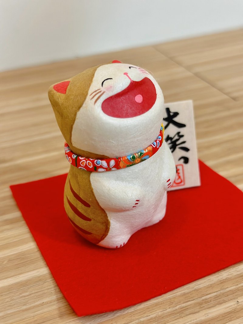 日本【RYUKODO】授权-暴富开运招财猫|毕业礼物|父亲节礼物 - 摆饰 - 纸 