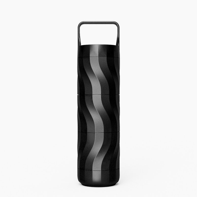 Wattle | 个人化水壶－431ml(旅行款x1) - 水壶/水瓶 - 塑料 黑色