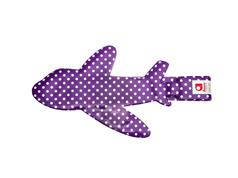 波点行李牌(紫色) - 其他 - 塑料 
