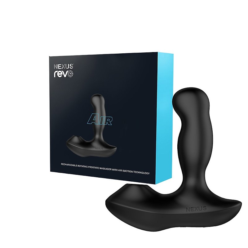 英国NEXUS Revo Air 旋转式吸吮前列腺按摩器 情趣用品 跳蛋 按摩 - 情趣用品 - 其他材质 黑色