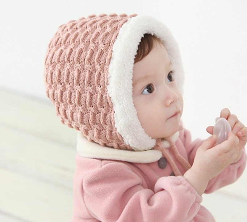 Happy Prince Roa爱斯基摩婴童针织毛帽 圣诞礼物 韩国制 - 婴儿帽/发带 - 聚酯纤维 粉红色