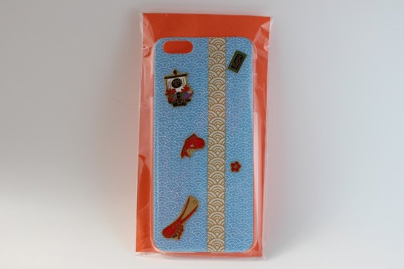 青海波文様和紙6Plus iPhoneカバー - 手机壳/手机套 - 纸 