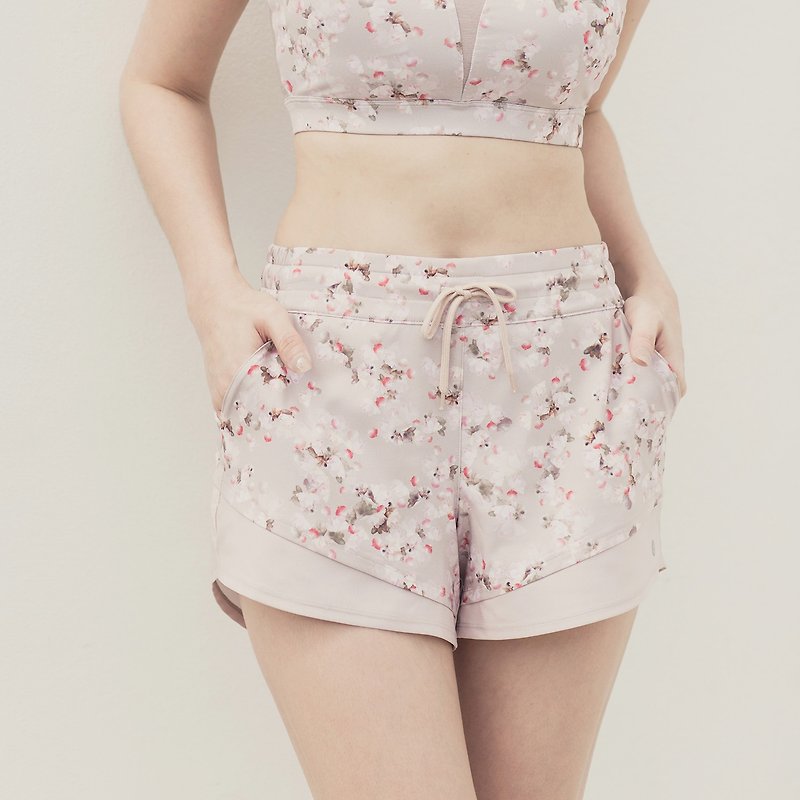 Petal Shorts - Day Bloom - 女装运动裤 - 其他人造纤维 多色