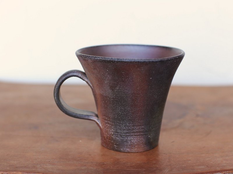 備前焼 コーヒーカップ(中)　c1-071 - 咖啡杯/马克杯 - 陶 咖啡色