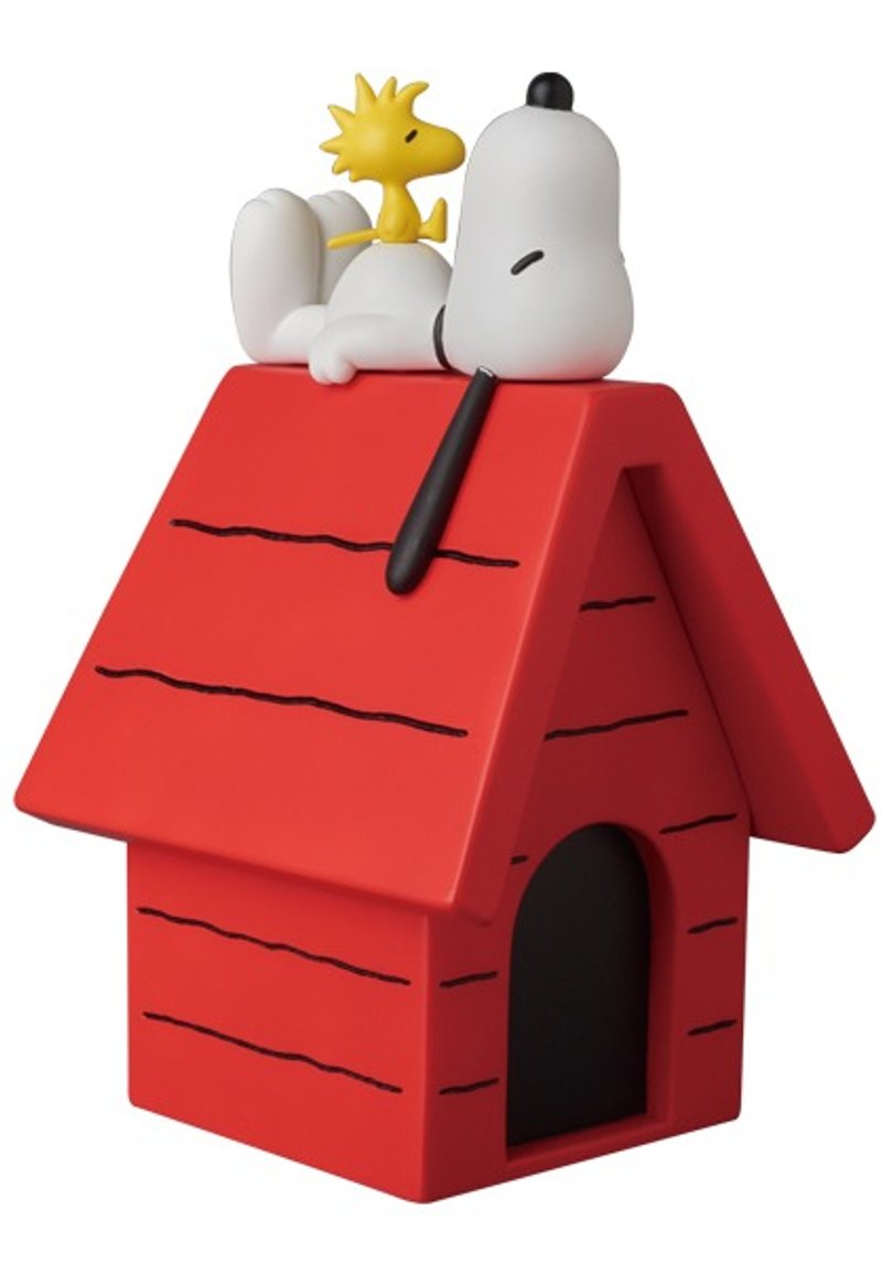 塑料 摆饰 多色 - 史努比、胡士托与狗窝（VCD Snoopy: Snoopy, Woodstock & Doghouse）