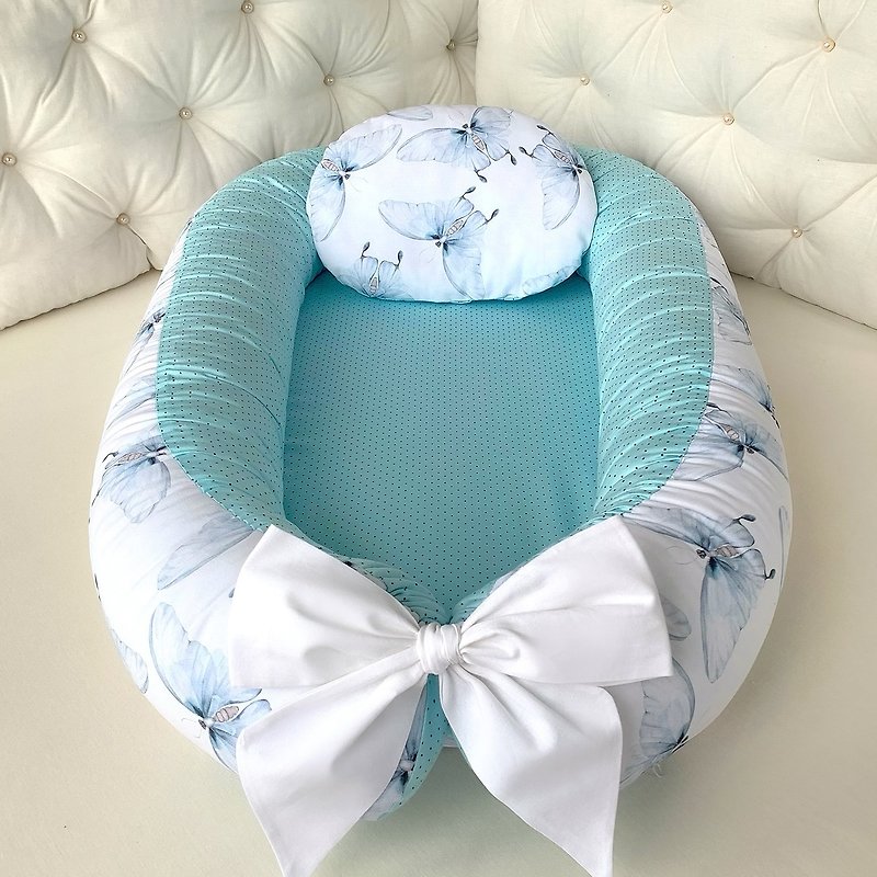 Baby nest sleeper Organic baby lounger Snuggle nest Infant cot Baby bed Pod