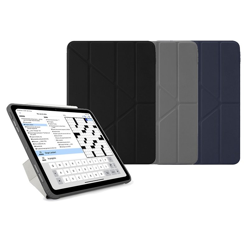 Pipetto 2024 iPad Pro 11寸/13寸 Origami 多角度多功能保护套 - 平板/电脑保护壳 - 塑料 