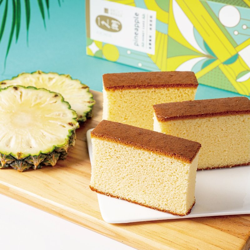 【一之乡】金钻凤梨蜂蜜蛋糕470g(10片)(买一送一) - 蛋糕/甜点 - 新鲜食材 黄色