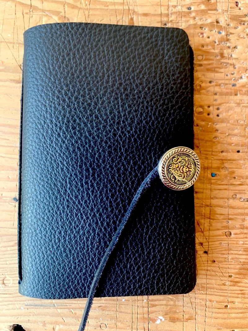 旅行笔记本 - 软皮 - 手工制作 - 护照尺寸 - 笔记本/手帐 - 真皮 黑色