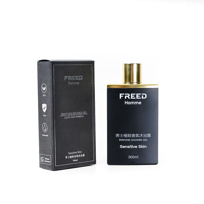 FREED男士极致香氛沐浴乳(手工皂液态配方) - 沐浴用品 - 塑料 黑色
