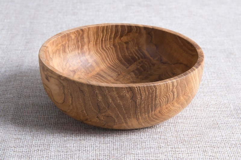 手工柚木圆碗 - 厨房用具 - 木头 