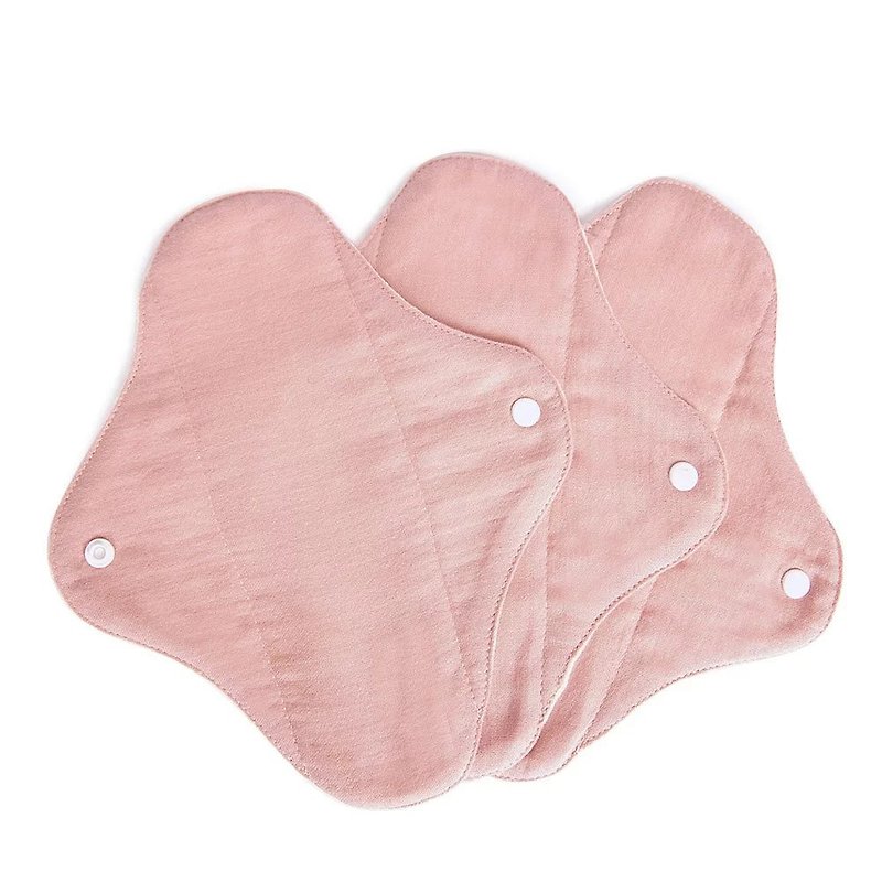 厚款布棉护垫组(3入)-粉肤 - 生理用品 - 棉．麻 粉红色
