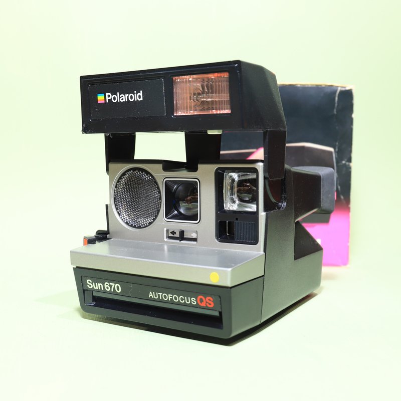 【Polaroid杂货店】Polaroid  Sun 670 QS 声纳机 宝丽来 拍立得 - 其他 - 塑料 银色