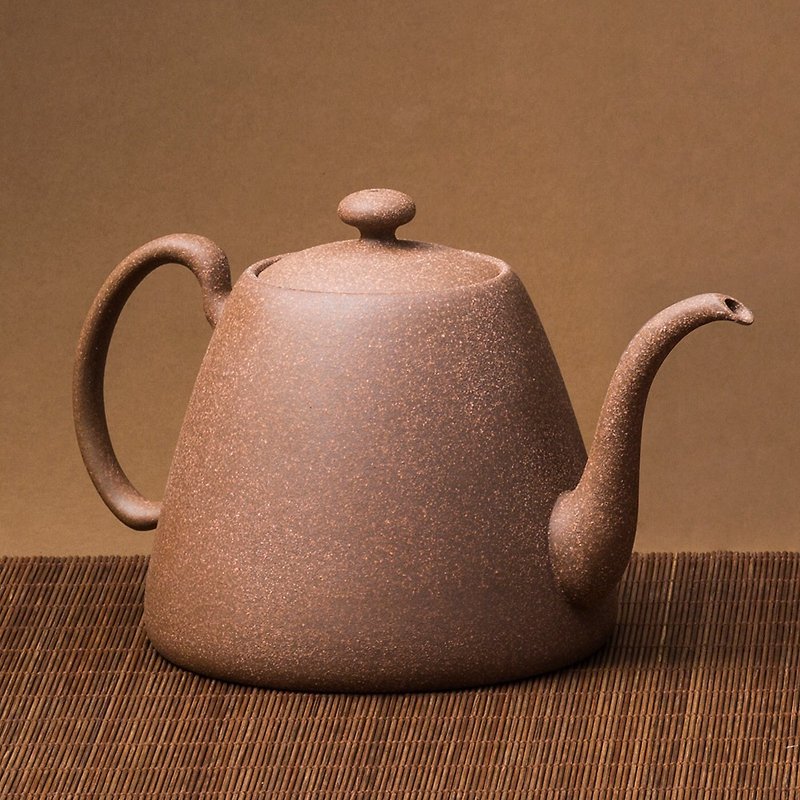 陶作坊│老岩泥手冲壶 - 咖啡壶/周边 - 其他材质 咖啡色