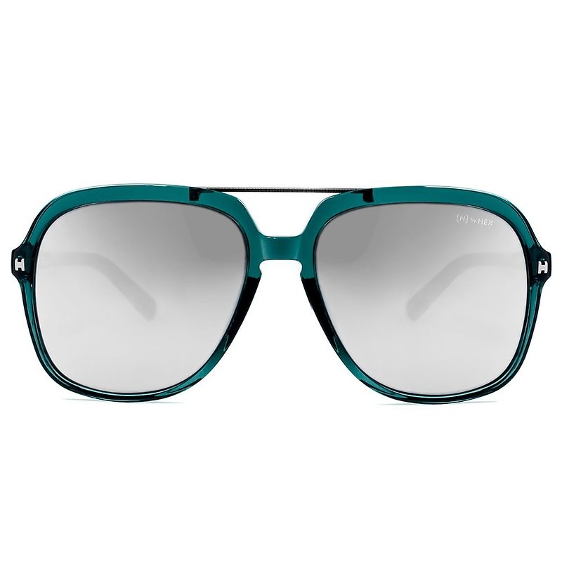 墨镜 | 太阳眼镜 | 经典透绿色飞行员框 | 台湾制 | 胶框眼镜 - 眼镜/眼镜框 - 其他材质 绿色