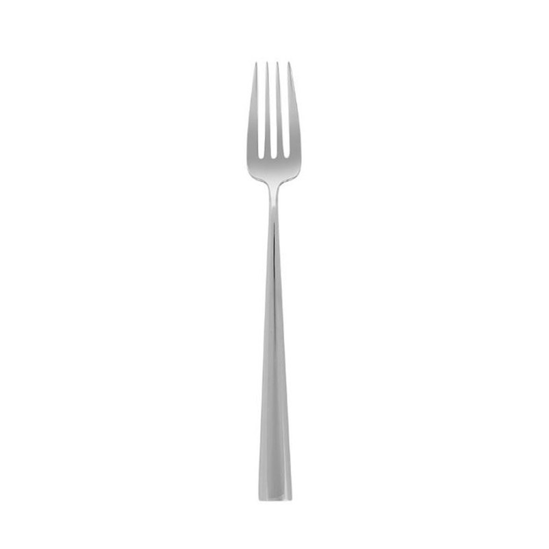 葡萄牙 Cutipol | DUNA / 雾银点心叉 - 餐刀/叉/匙组合 - 不锈钢 银色