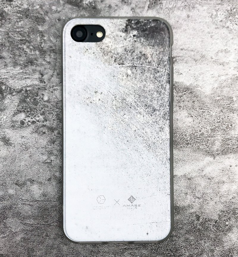 痕迹水泥 iPhone 手机殻 - 手机壳/手机套 - 塑料 灰色