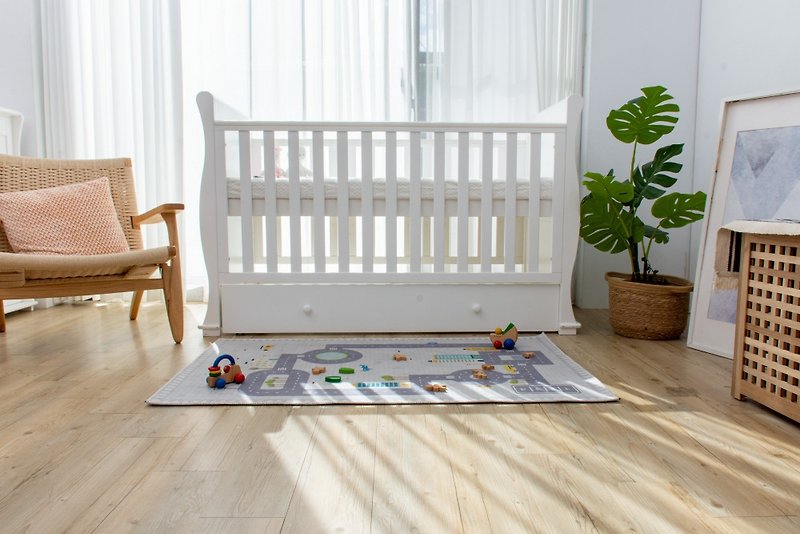 茉莉婴儿成长床 - 儿童家具 - 木头 白色