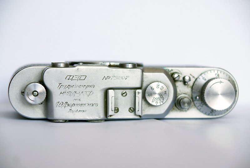 罕见 FED-C FED I 1 NKVD 战前苏联 1/1000 机身 M39 徕卡复制型 1c 1938 年 - 相机 - 其他金属 银色